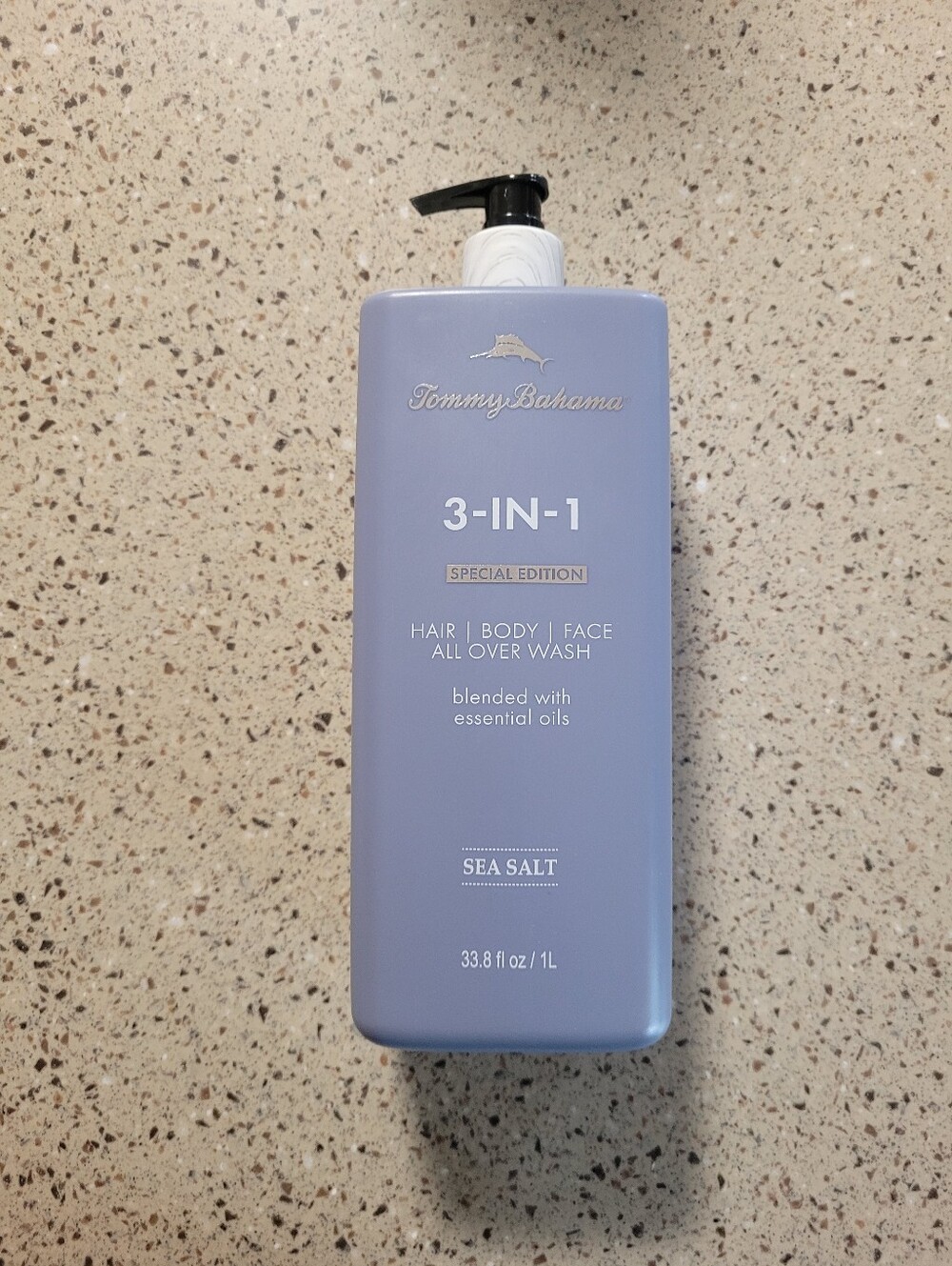 1 Tommy Bahama 3-In-1 Special Edition Hair Body Face Sea Salt Body Wash 33.8 oz
